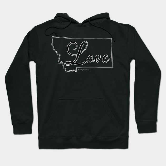 Love Montana Hoodie by Look Up Creations